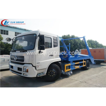 Luxurious DONGFENG cummins 180hp swing arm garbage truck